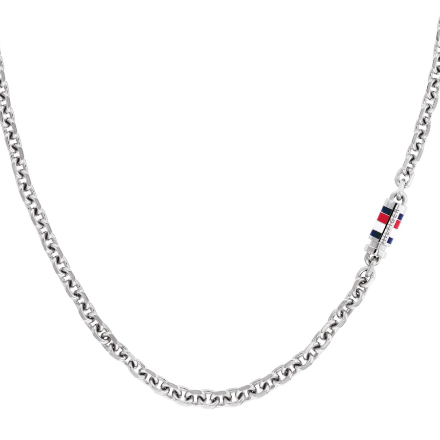 Image number 2 for Tommy Hilfiger Bruce Necklace Silver