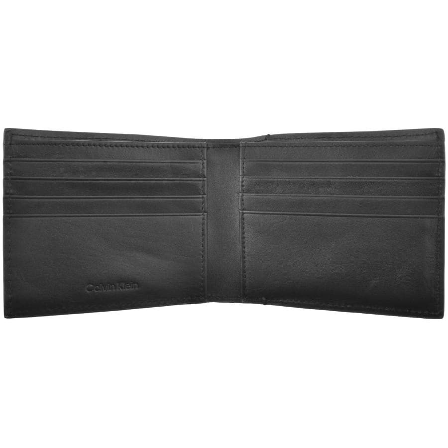 Image number 2 for Calvin Klein Plaque Billfold Wallet Black