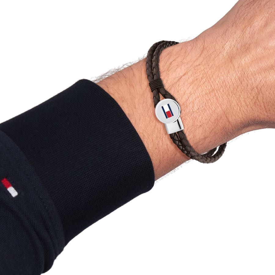 Image number 3 for Tommy Hilfiger Bruce Bracelet Brown