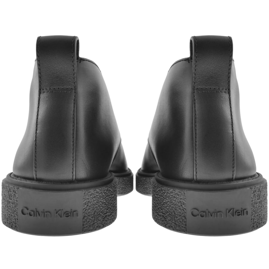 Image number 2 for Calvin Klein Desert Boots Triple Black