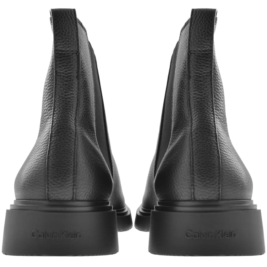 Image number 2 for Calvin Klein Chelsea Boots Triple Black
