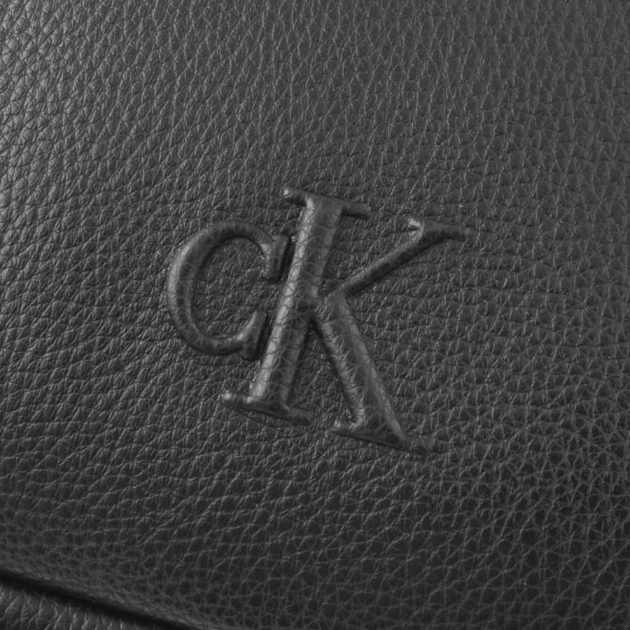 Image number 3 for Calvin Klein Pebbled Laptop Bag Black