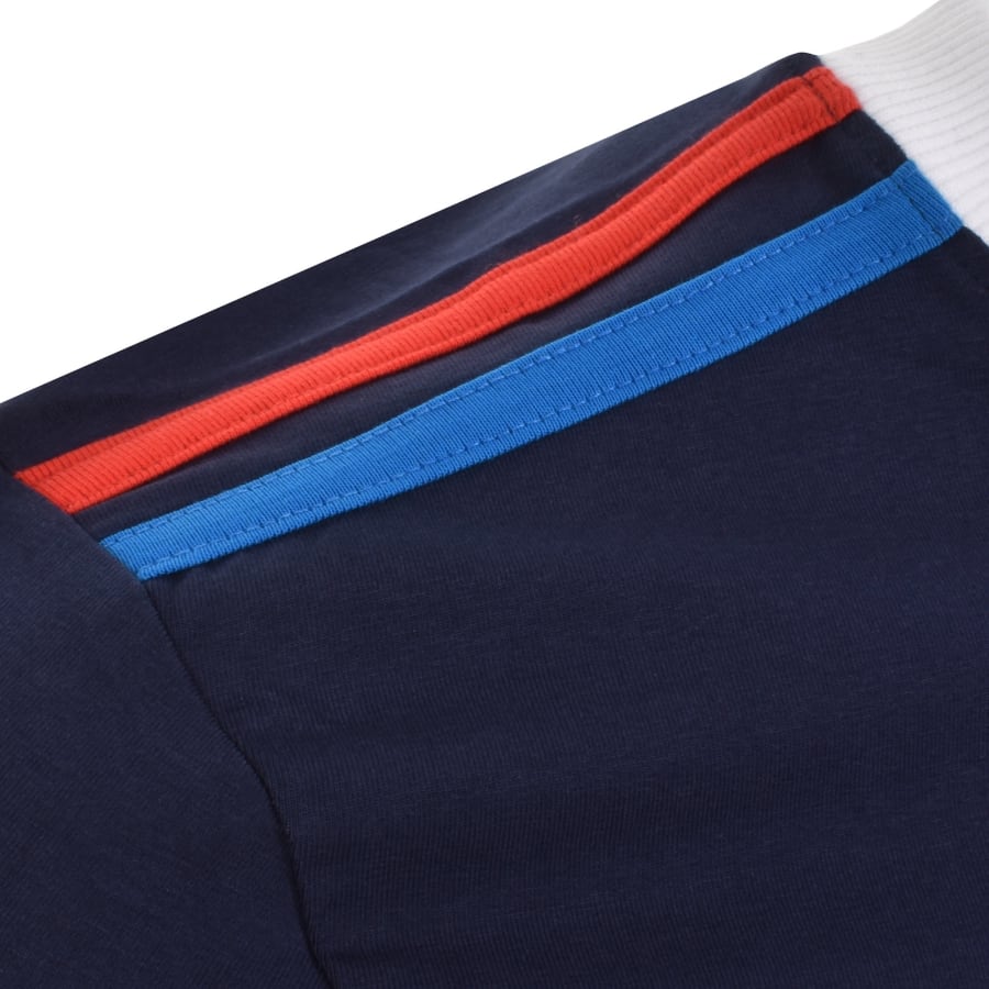 Image number 4 for Sergio Tacchini Triste T Shirt Maritime Blue