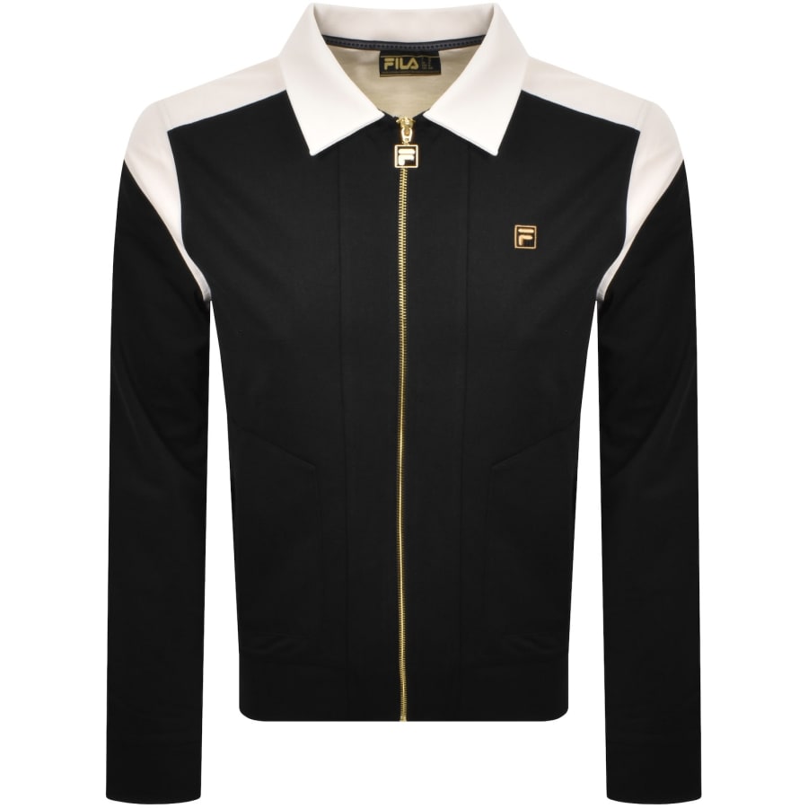 Image number 1 for Fila Morton Track Top Black