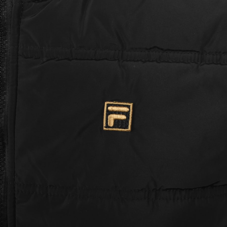 Image number 3 for Fila Jerry Padded Jacket Black