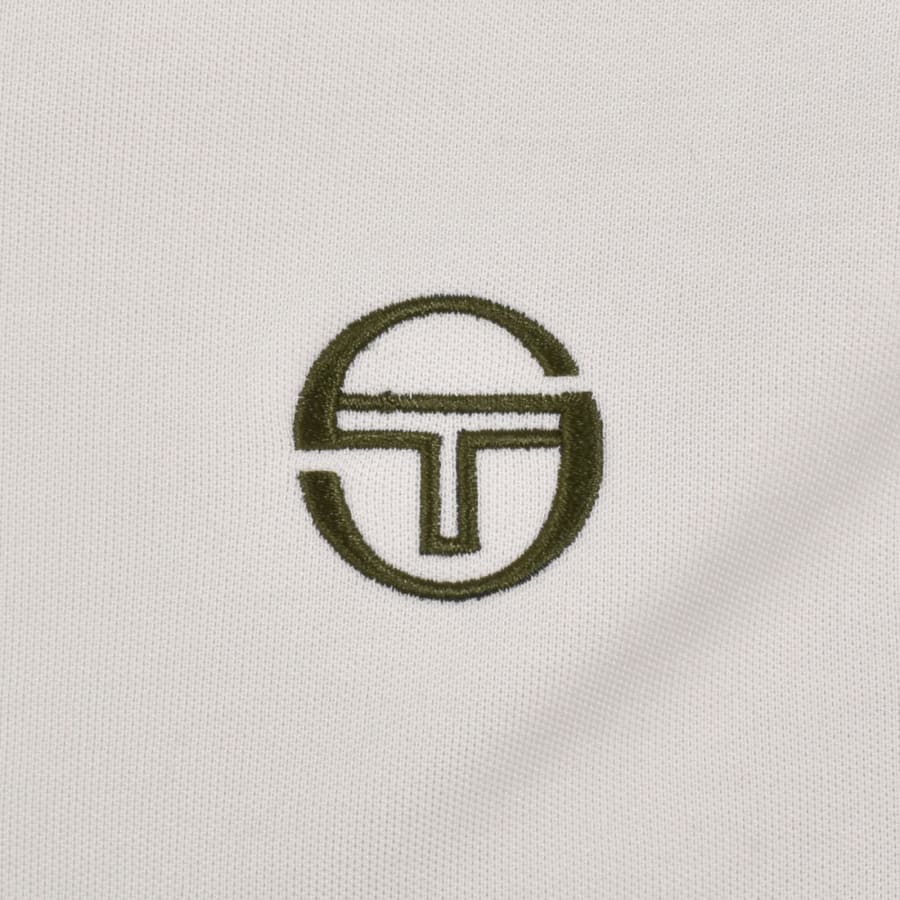 Image number 3 for Sergio Tacchini Renshaw Track Top Cream