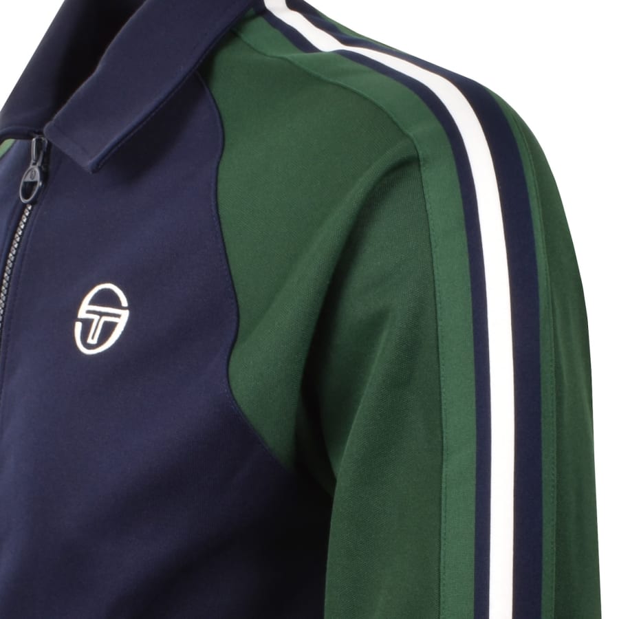 Image number 5 for Sergio Tacchini Renshaw Track Top Blue