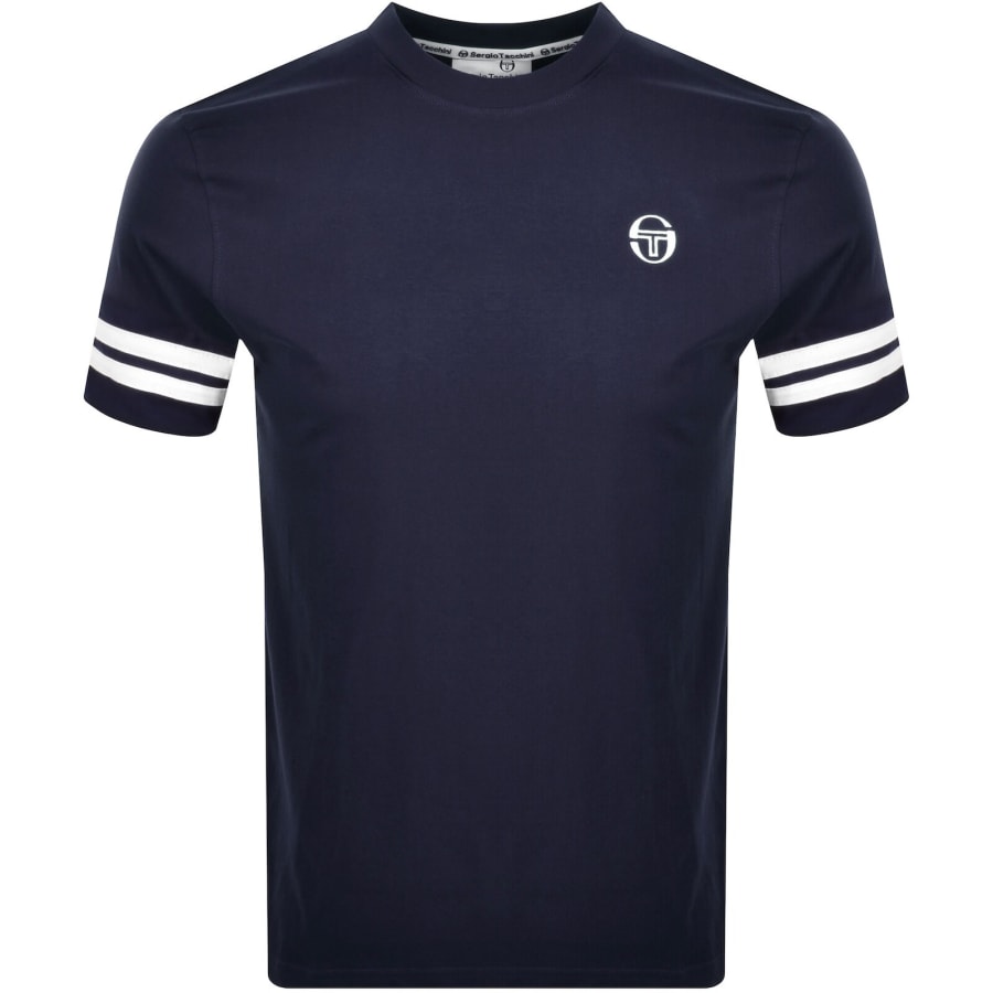 Image number 1 for Sergio Tacchini Grello T Shirt Maritime Blue