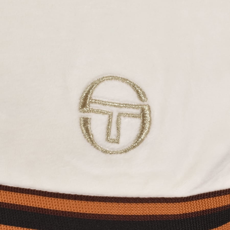 Image number 3 for Sergio Tacchini Ayme T Shirt Cream