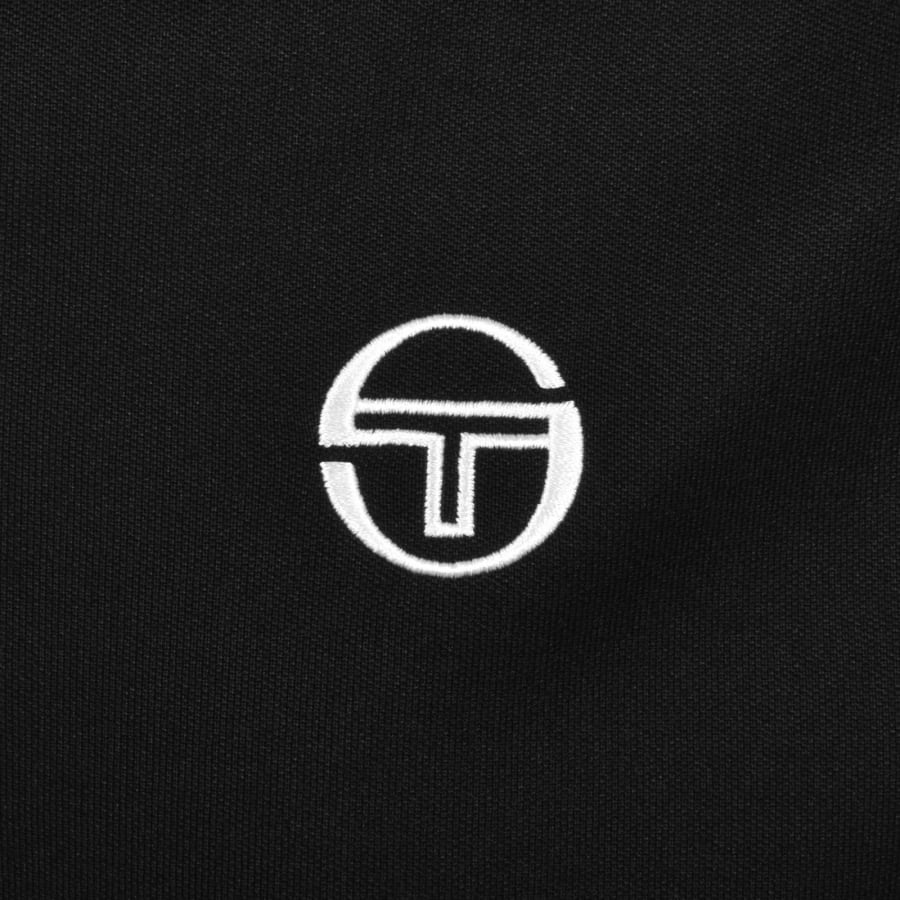 Image number 3 for Sergio Tacchini Renshaw Track Top Black