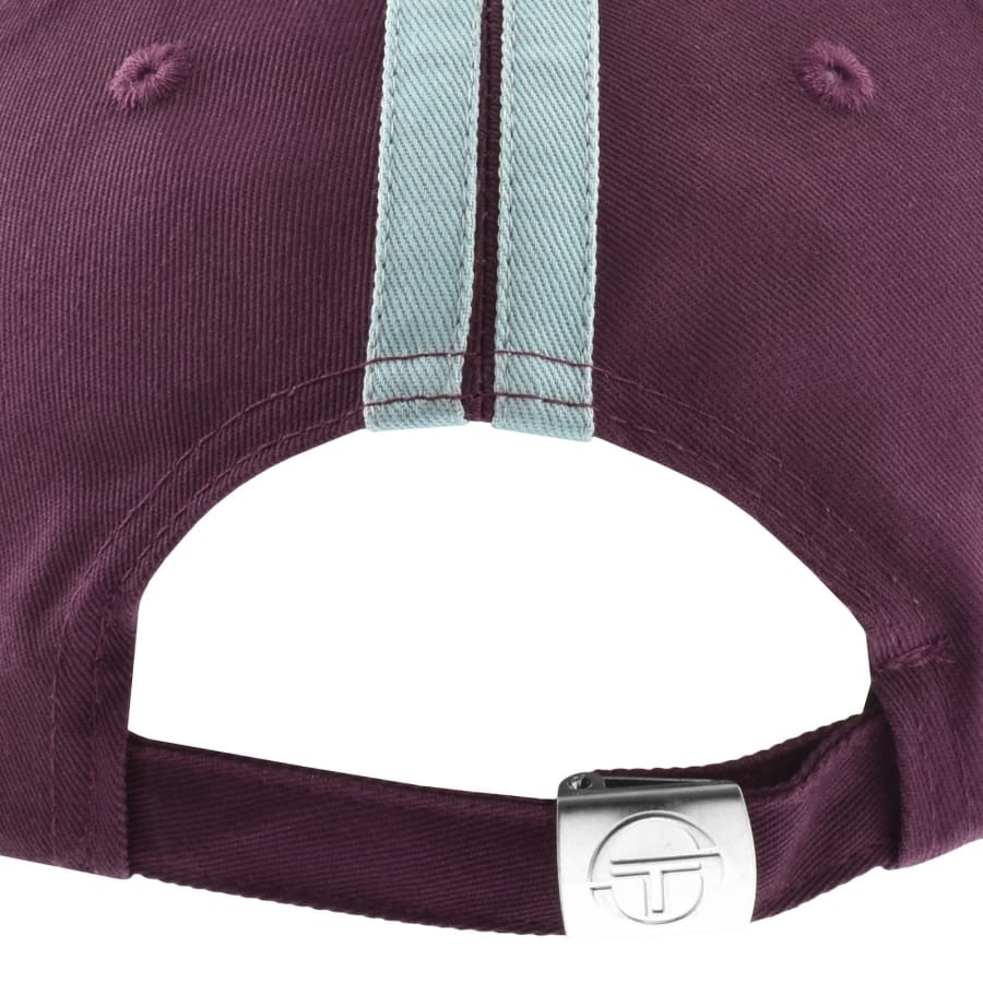 Image number 3 for Sergio Tacchini Linus Classic Baseball Cap Purple