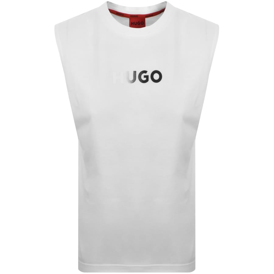 Image number 1 for HUGO Ray Beach Vest White