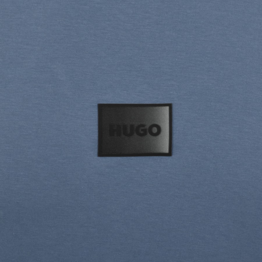 Image number 3 for HUGO Danotie Crew Neck T Shirt Blue