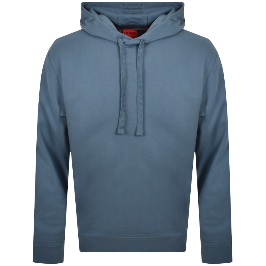 Image number 1 for HUGO Dapo Hoodie Blue
