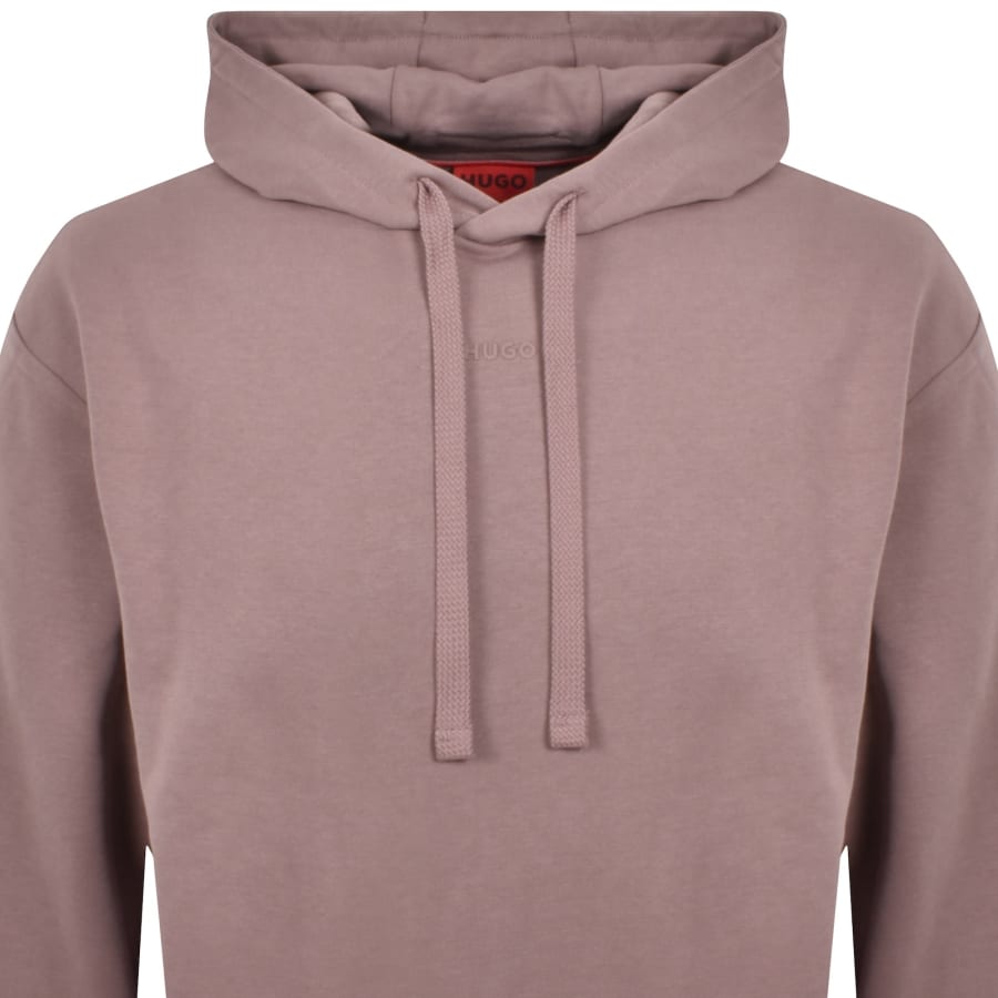 Image number 2 for HUGO Dapo Hoodie Pastel Purple
