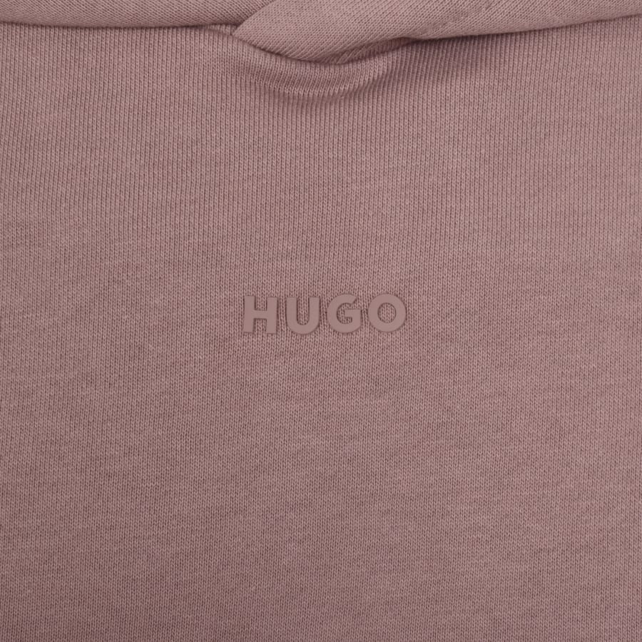 Image number 3 for HUGO Dapo Hoodie Pastel Purple