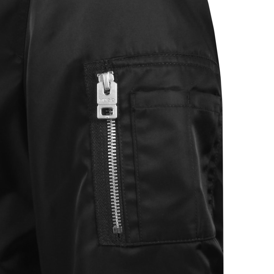 Image number 4 for HUGO Badam2611 Bomber Jacket Black