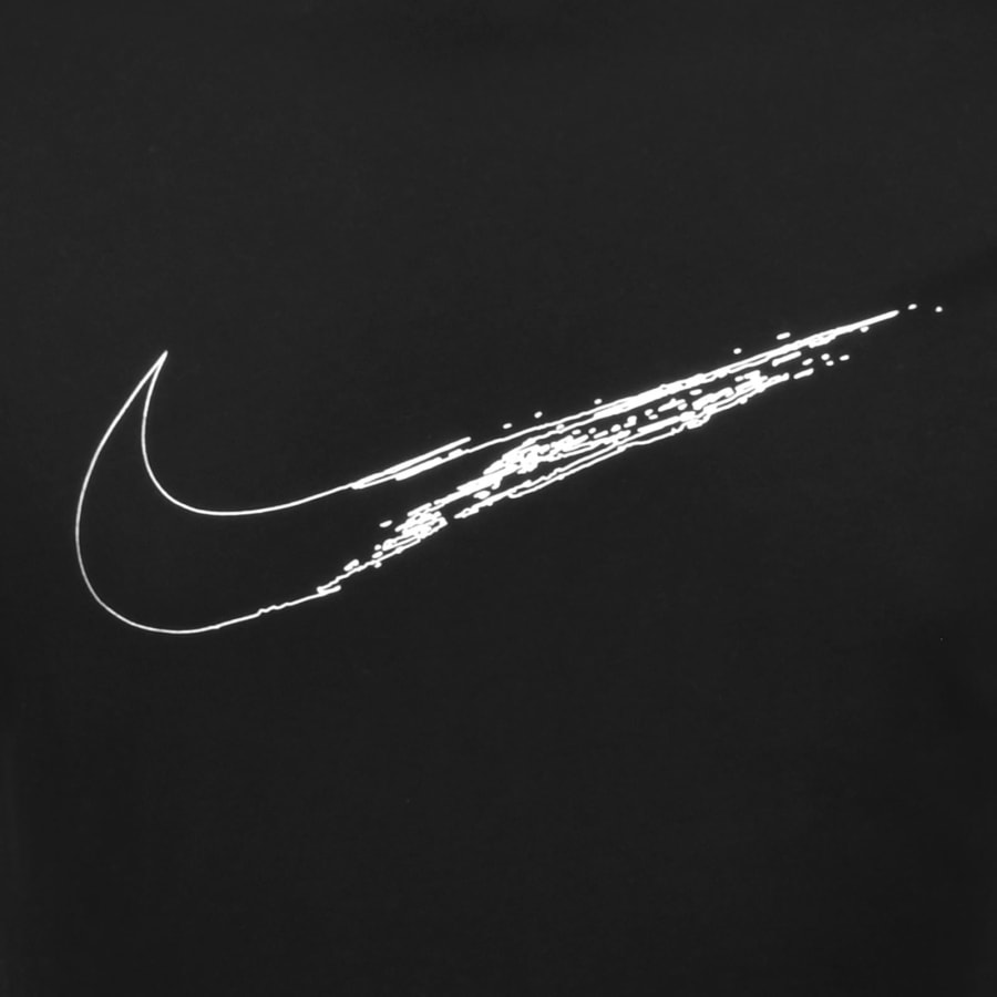 Image number 3 for Nike Training Dri Fit Logo T Shirt Black