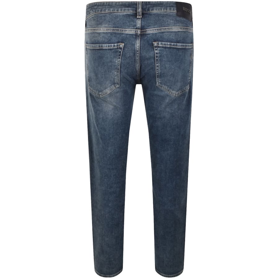 Image number 3 for BOSS Delaware Slim Fit Jeans Medium Blue