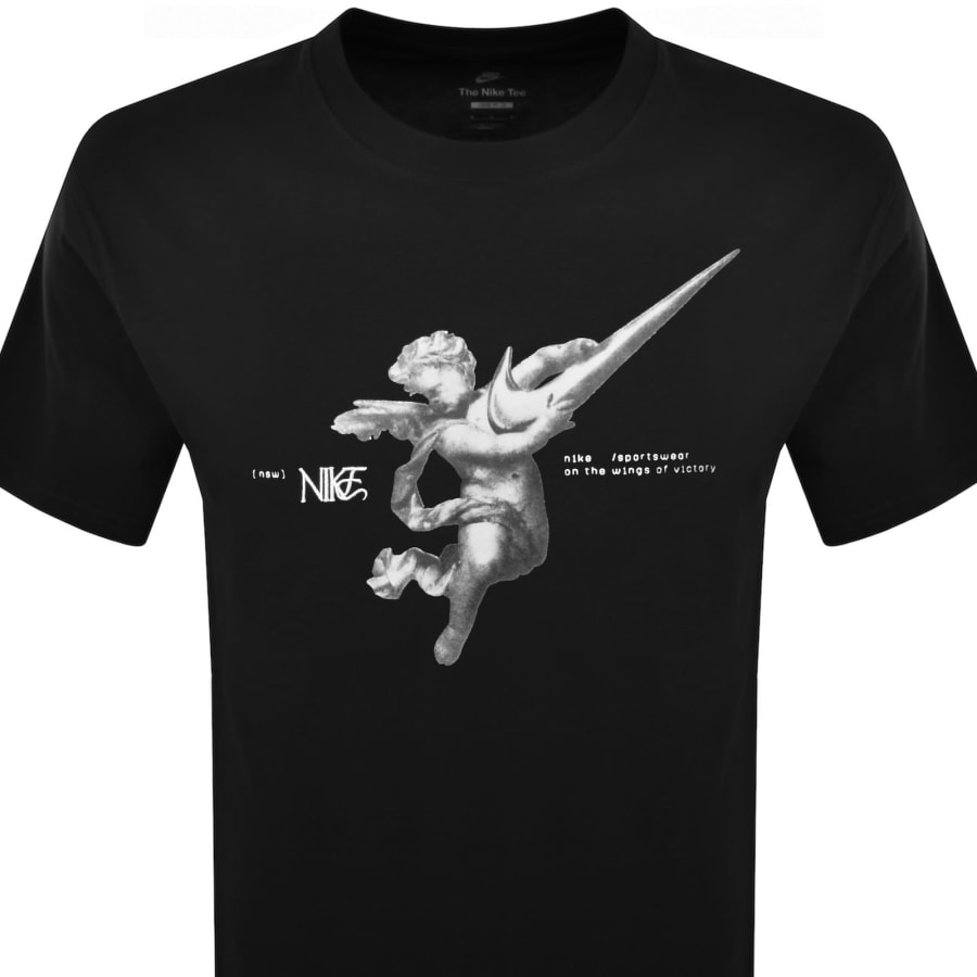 Image number 3 for Nike OC Wings City T Shirt Black