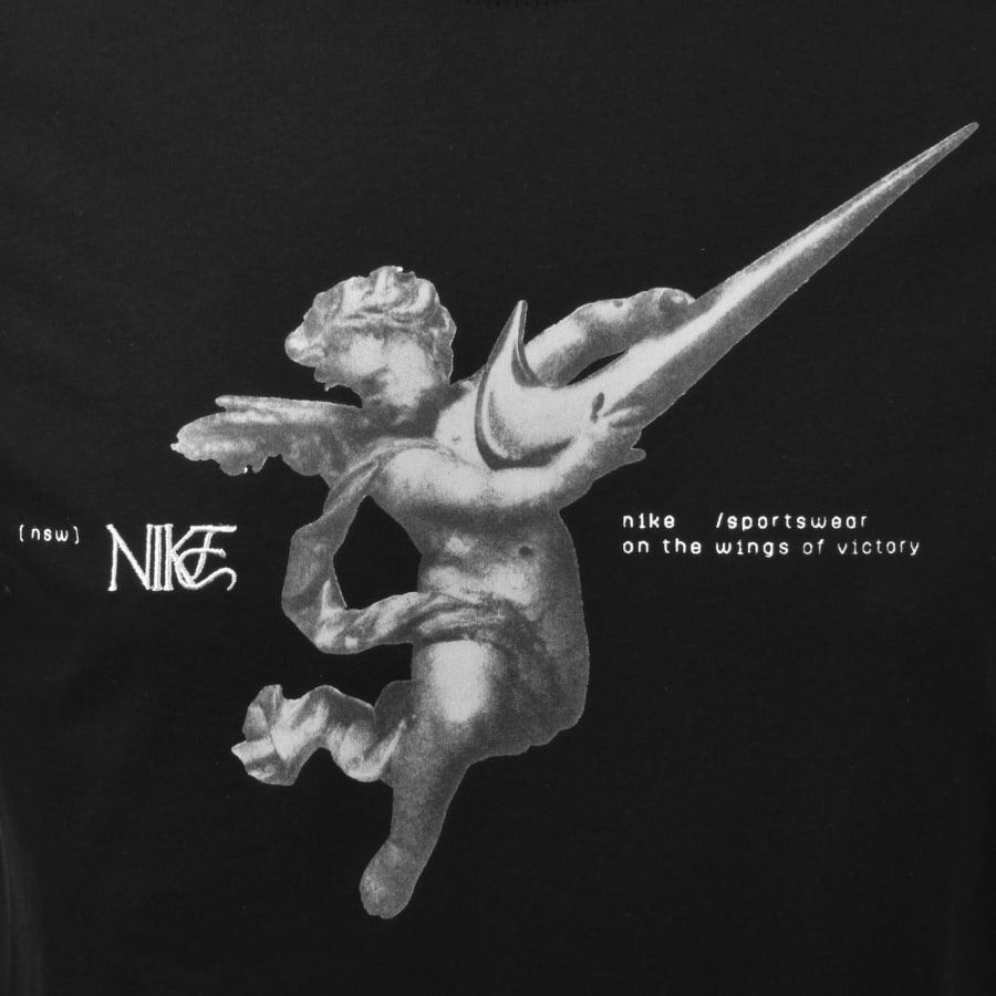 Image number 4 for Nike OC Wings City T Shirt Black