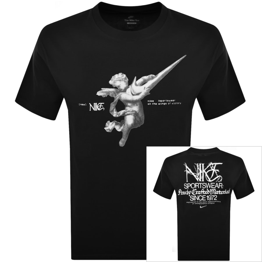 Image number 1 for Nike OC Wings City T Shirt Black