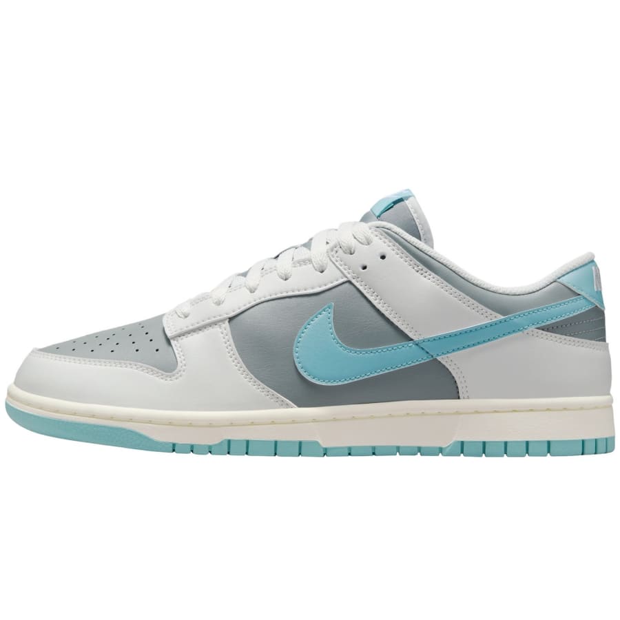 Image number 1 for Nike Dunk Low Retro Trainers Grey