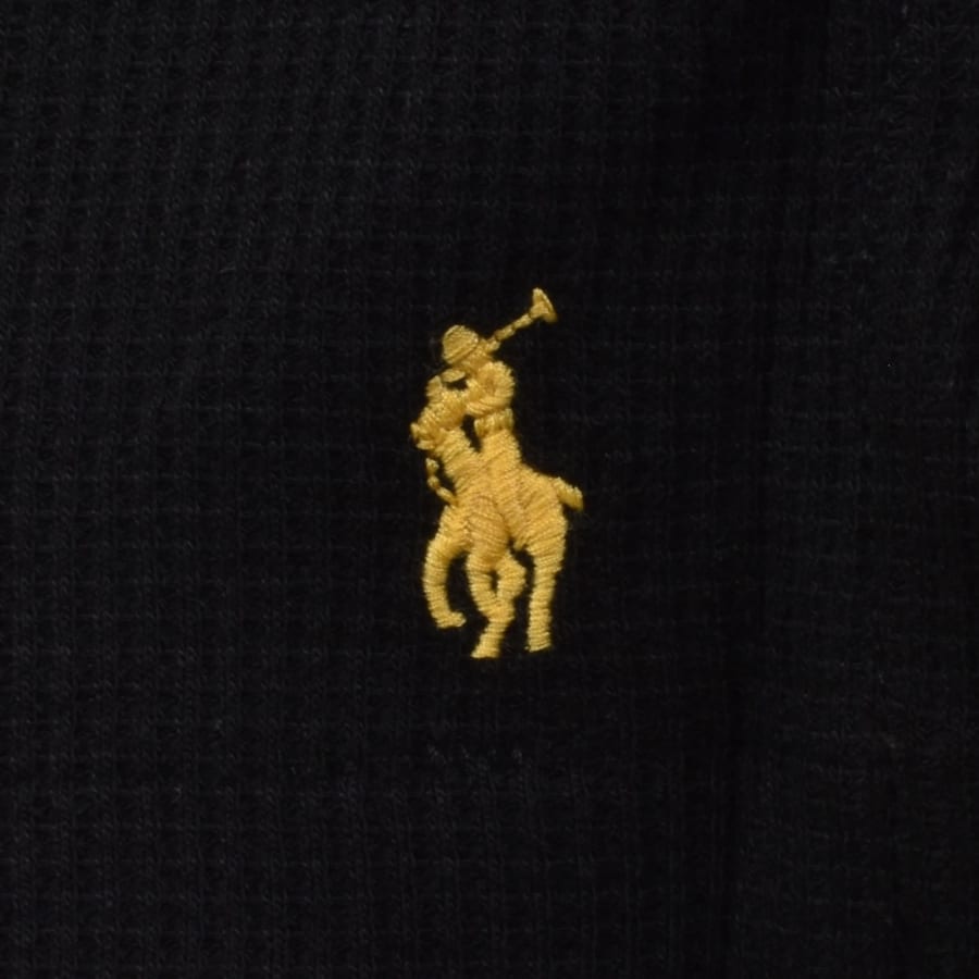 Image number 4 for Ralph Lauren Henley Lounge T Shirt Black