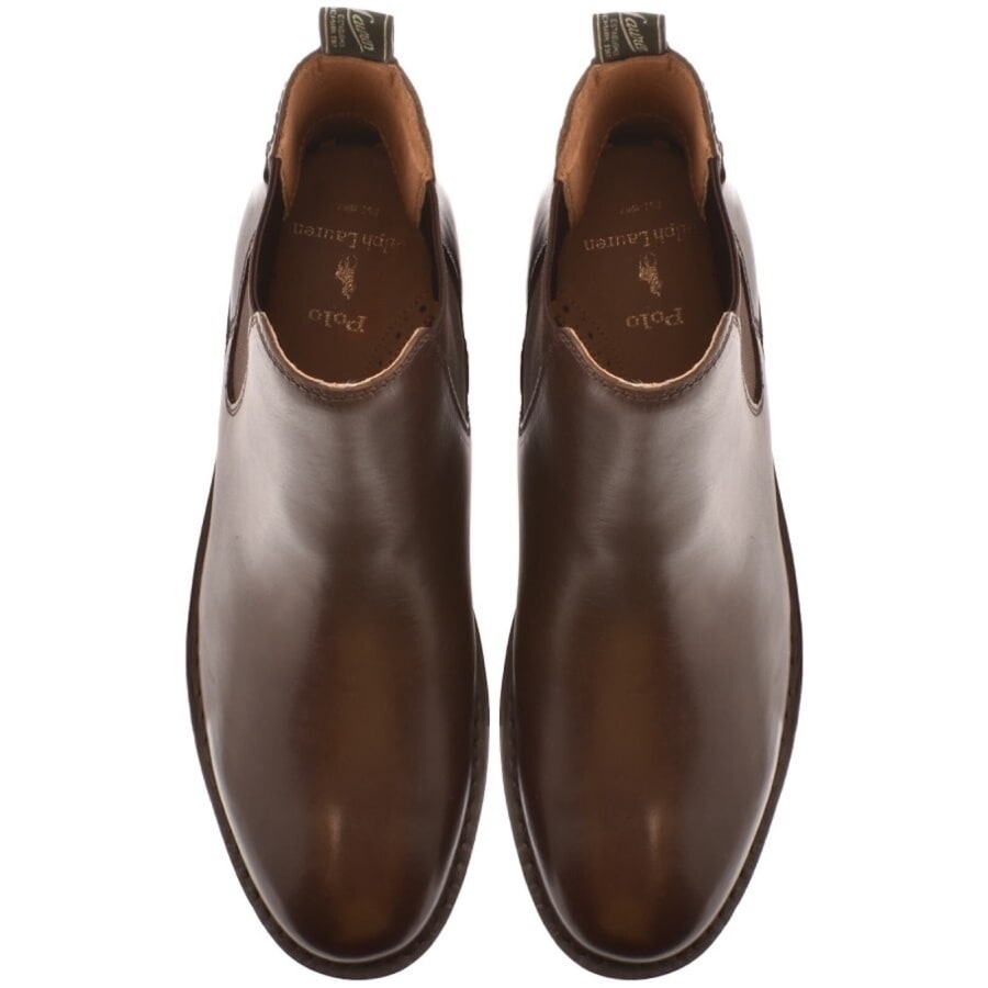 Image number 3 for Ralph Lauren Chelsea Boots Brown