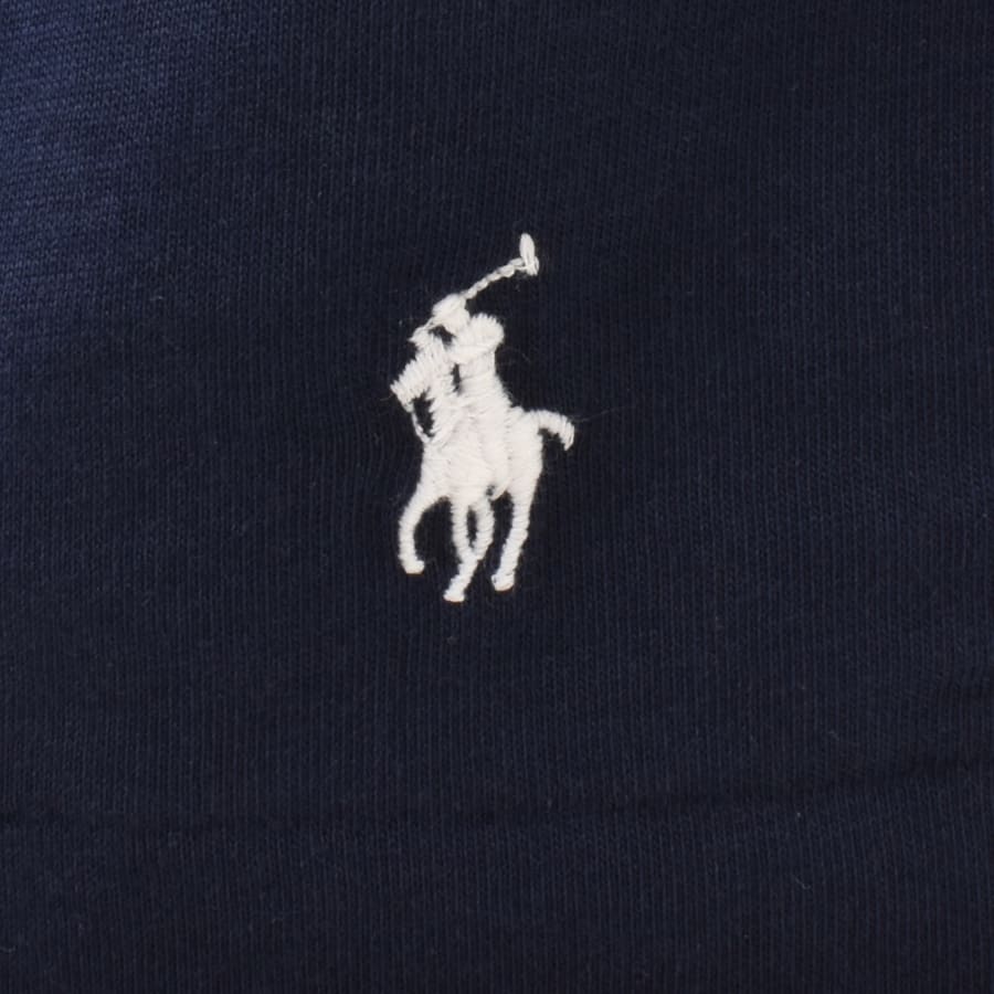 Image number 3 for Ralph Lauren Logo Crew Neck T Shirt Navy