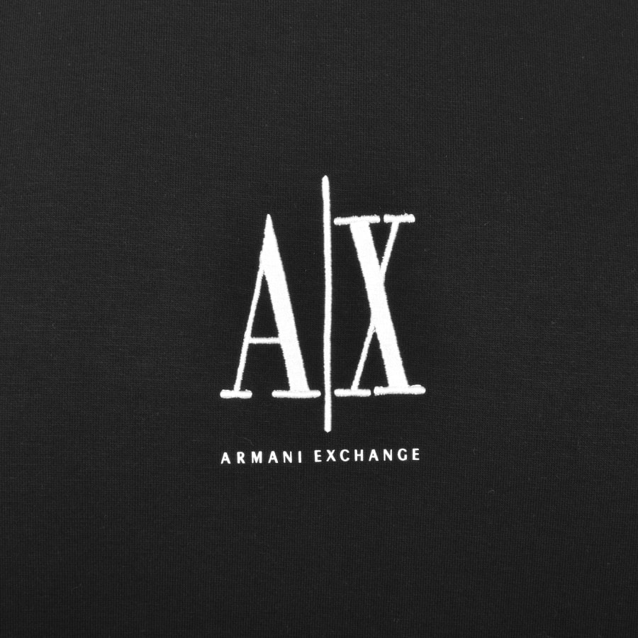 Image number 3 for Armani Exchange Logo Sweatshirt Black