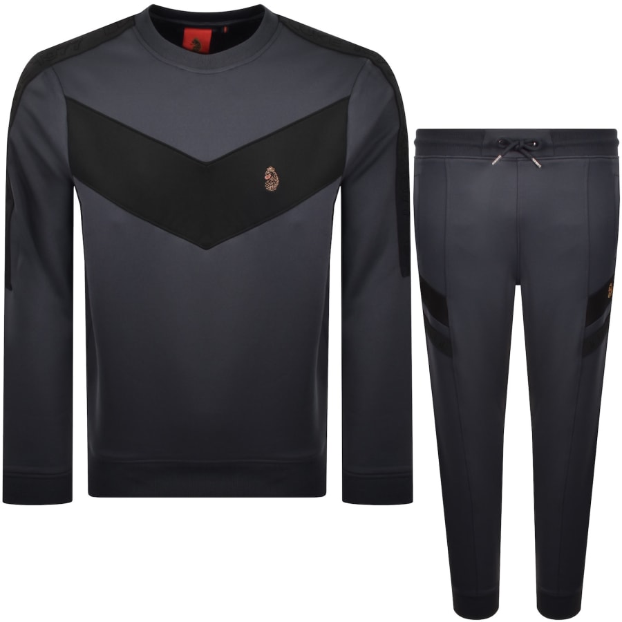 Image number 1 for Luke 1977 Casa Vieja Tracksuit Charcoal