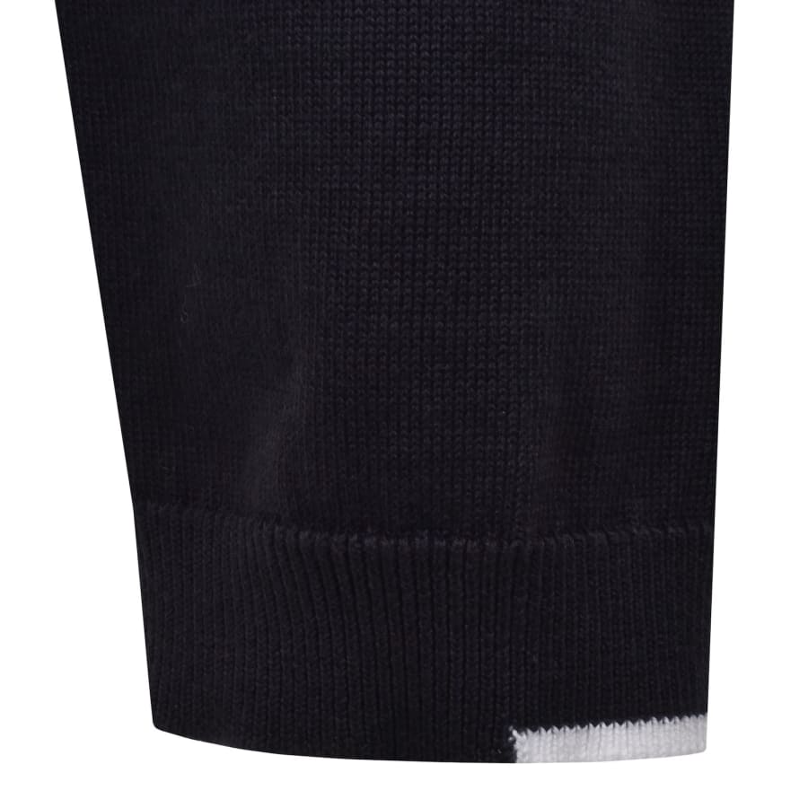 Image number 5 for BOSS Ever X Knit Polo Jumper Navy