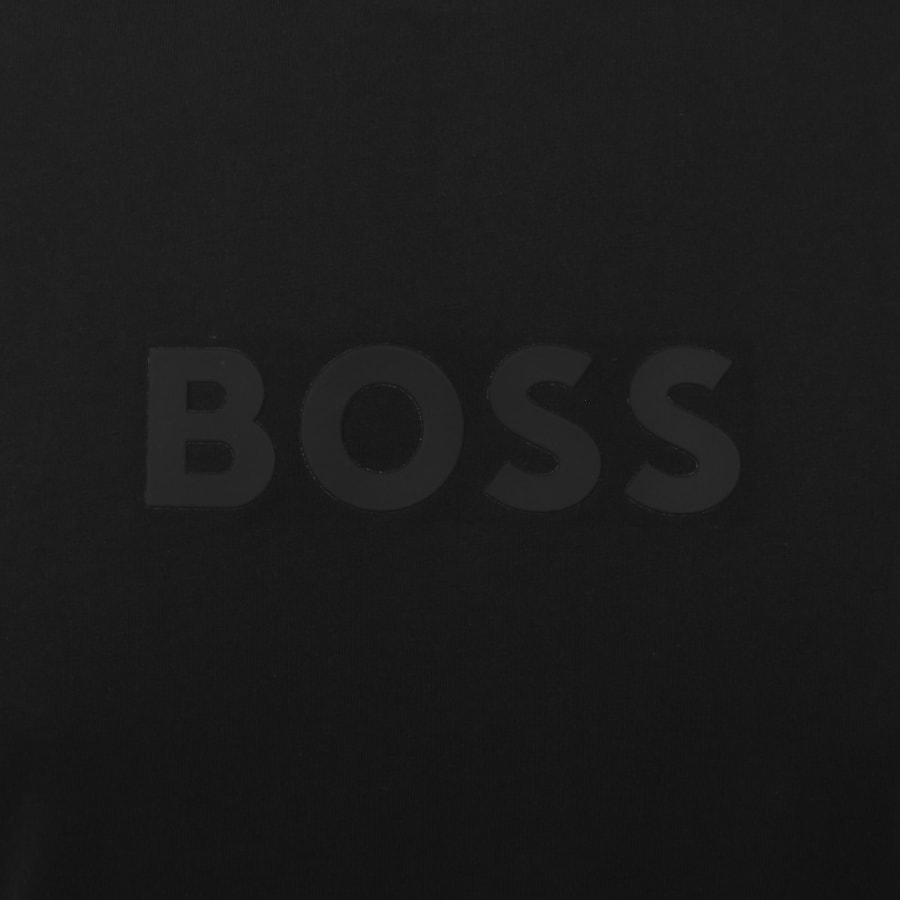 Image number 3 for BOSS Silicon Logo T Shirt Black