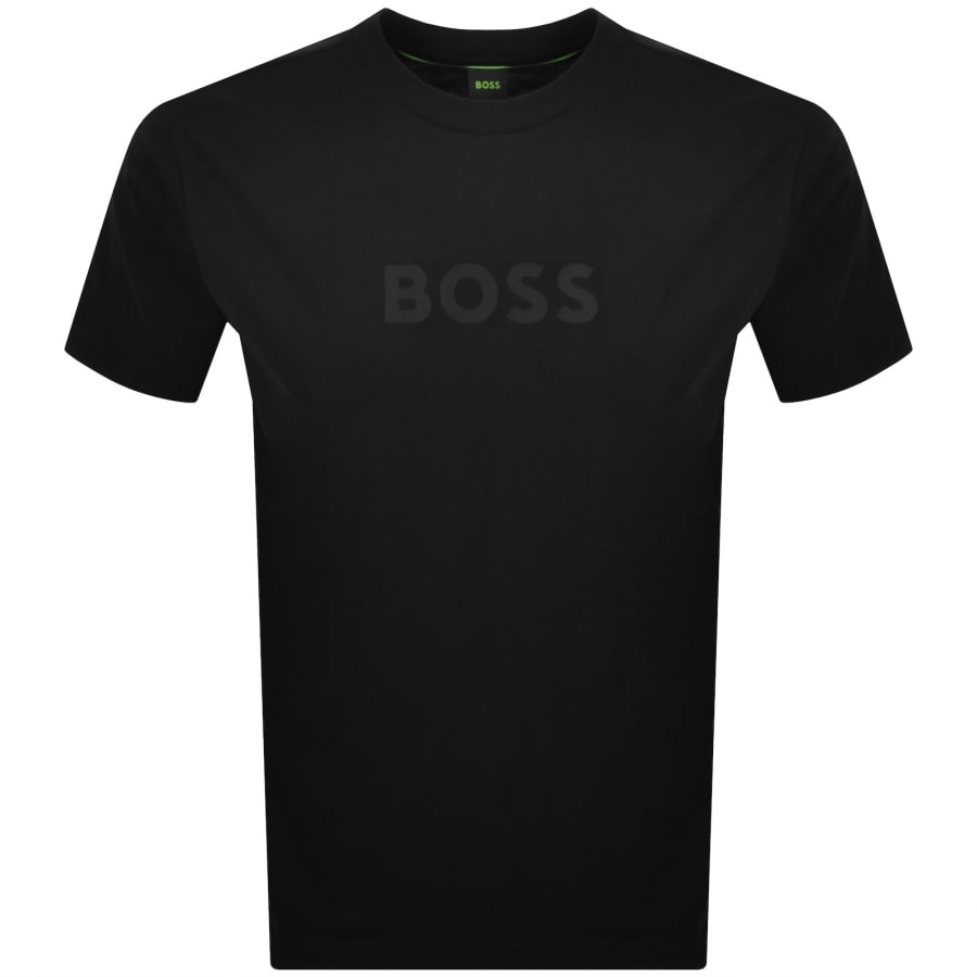 Image number 1 for BOSS Silicon Logo T Shirt Black