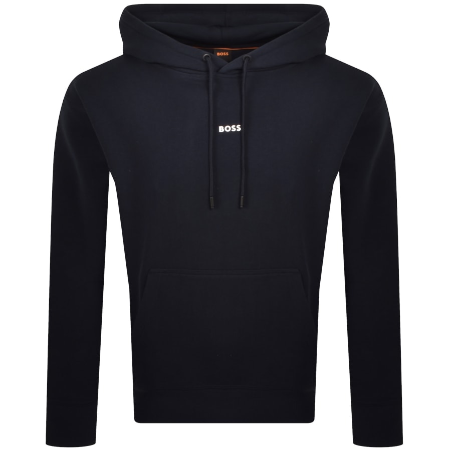 Image number 2 for BOSS We Small Hood Tracksuit Navy