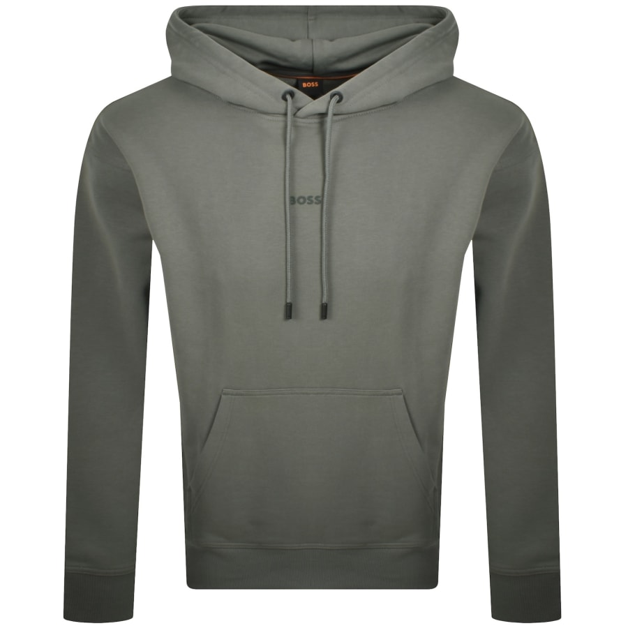 Image number 2 for BOSS We Small Hood Tracksuit Grey