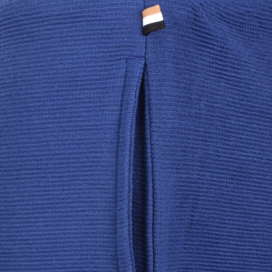 Image number 5 for BOSS Rib Shorts Medium Blue