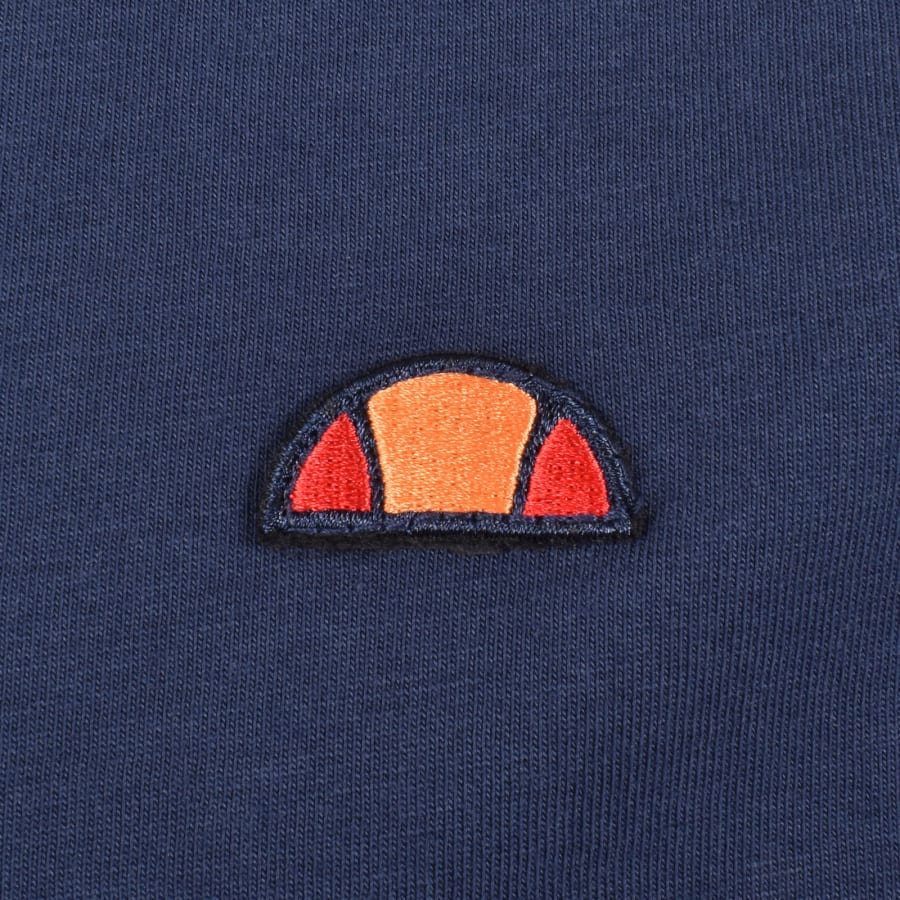 Image number 3 for Ellesse Cassica T Shirt Navy