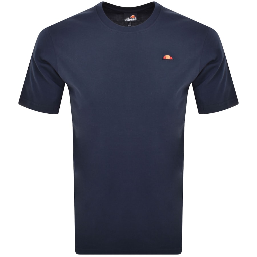 Image number 1 for Ellesse Cassica T Shirt Navy