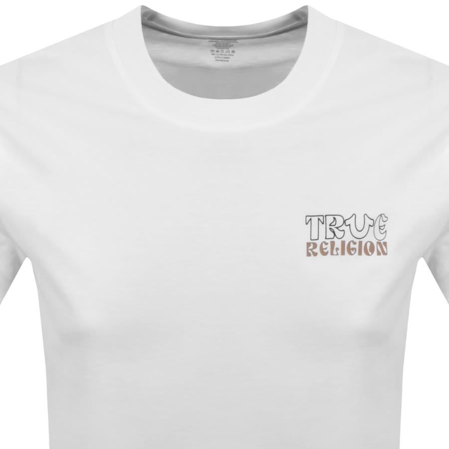 Image number 3 for True Religion Tru HS T Shirt White