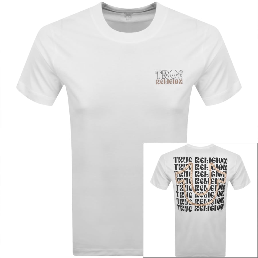 Image number 1 for True Religion Tru HS T Shirt White