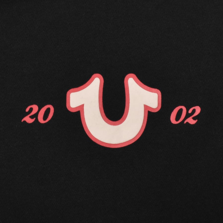 Image number 4 for True Religion Sunrise Buddha Zip Hoodie Black