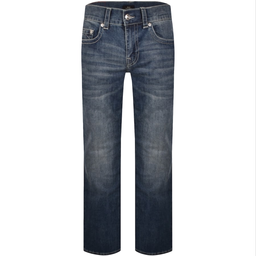 Image number 2 for True Religion Billy Bandana Jeans Blue