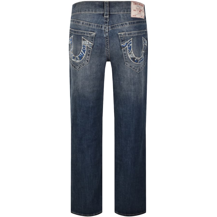 Image number 3 for True Religion Billy Bandana Jeans Blue