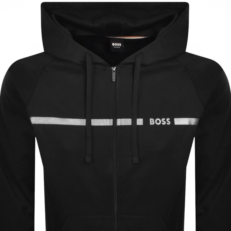 Image number 2 for BOSS Authentic Full Zip Hoodie Black