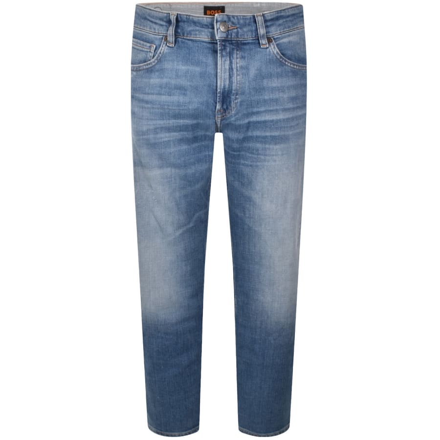 Image number 2 for BOSS Re Maine Regular Fit Jeans Light Blue