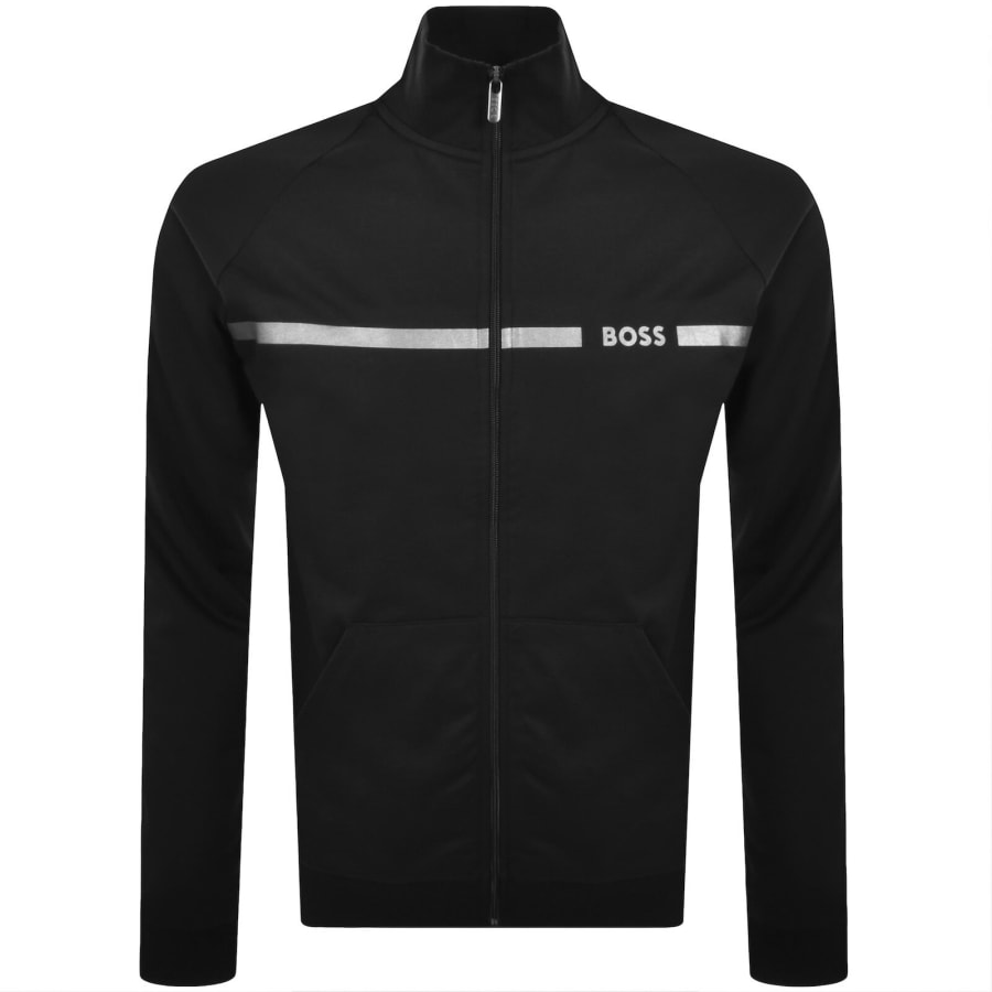 Image number 1 for BOSS Authentic Full Zip Sweatshirt Black