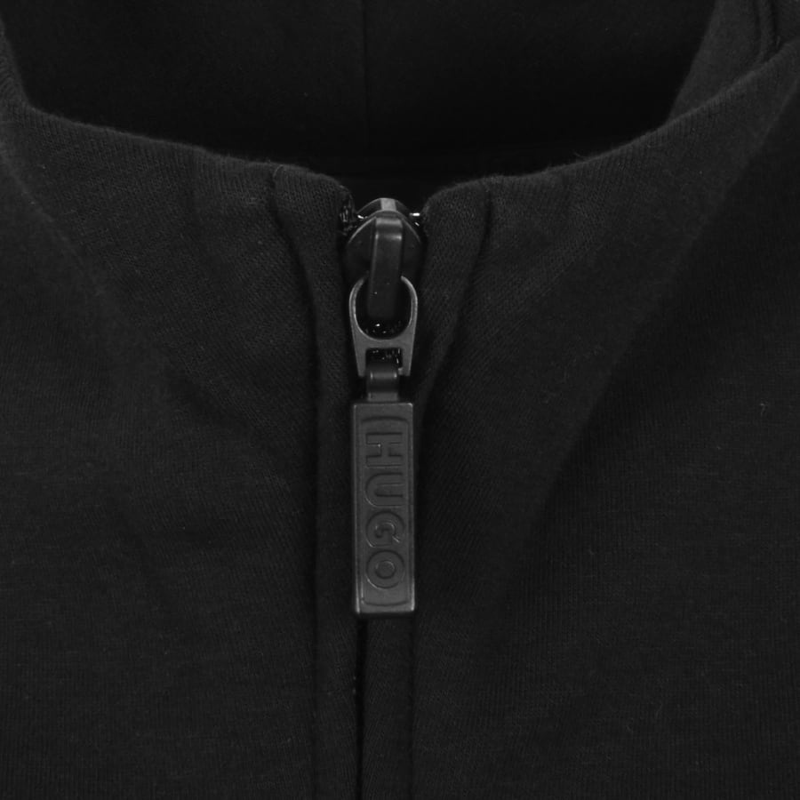 Image number 4 for HUGO Atlas Half Zip Sweatshirt Black