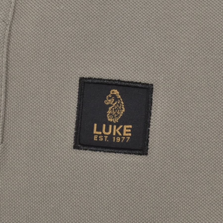 Image number 3 for Luke 1977 Rizal Polo T Shirt Concrete Grey